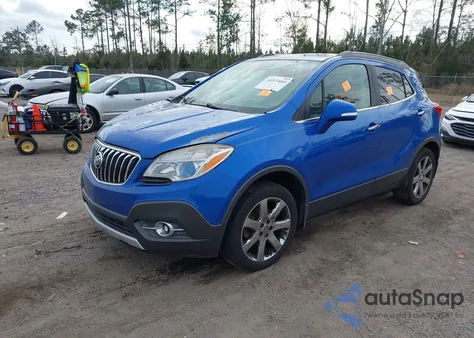 2014 Buick Encore Leather z USA, uszkodzony, nr VIN KL4CJGSB7EB744704